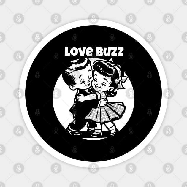 LOVE BUZZ Magnet by artslaves